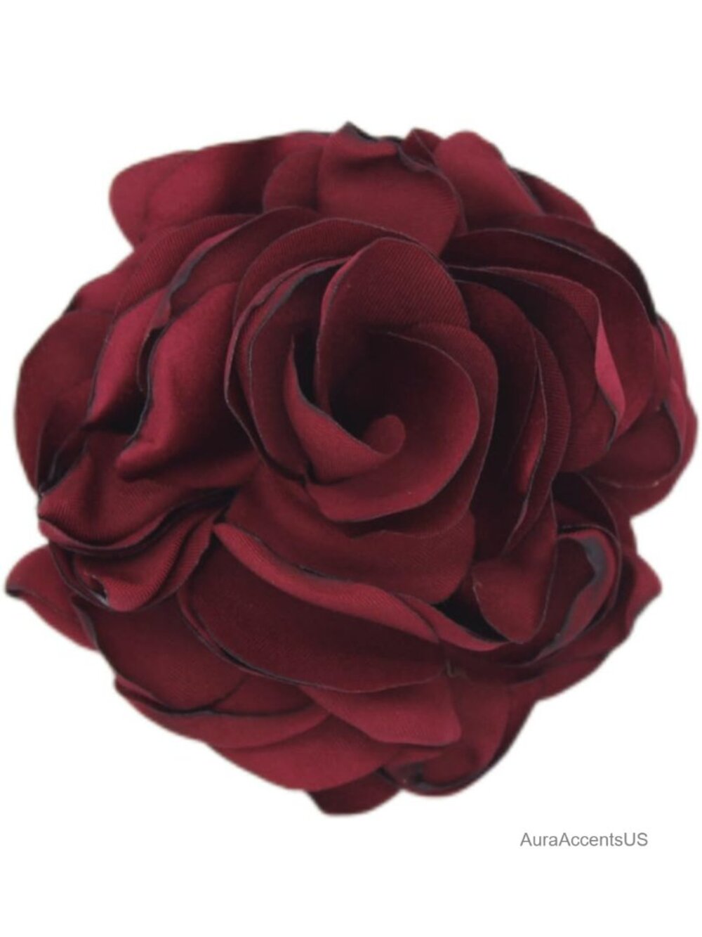 Fabric Rose Shoe Clips Buckle Clasp Removable Floral Shoe Decoration Charms